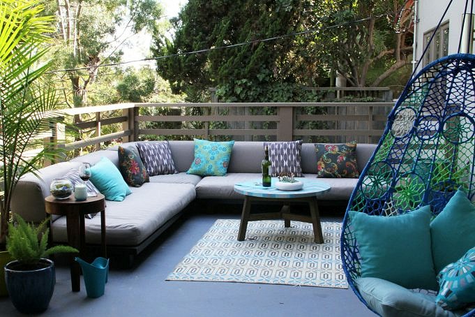 Können Outdoor-Teppiche Draußen Bleiben?
